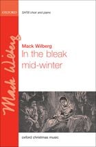 In the Bleak Mid-Winter SATB choral sheet music cover